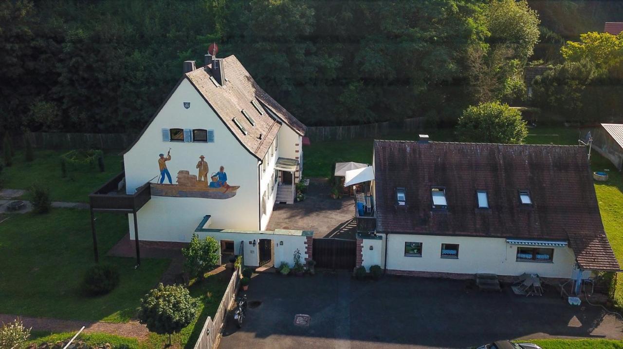 Ferienwohnung an der Mainschleuße Gemunden am Main Exterior foto